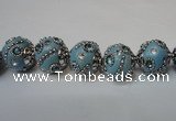 CIB123 19mm round fashion Indonesia jewelry beads wholesale