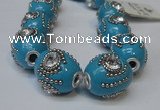 CIB160 19*22mm oval fashion Indonesia jewelry beads wholesale