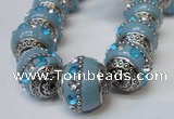 CIB170 19mm round fashion Indonesia jewelry beads wholesale