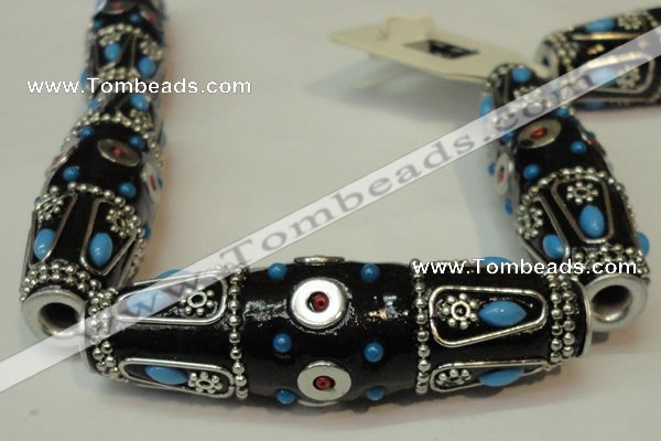 CIB18 17*60mm rice fashion Indonesia jewelry beads wholesale