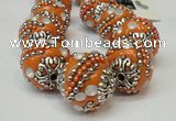 CIB184 18mm round fashion Indonesia jewelry beads wholesale