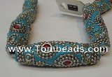 CIB19 17*60mm rice fashion Indonesia jewelry beads wholesale