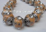 CIB191 19mm round fashion Indonesia jewelry beads wholesale