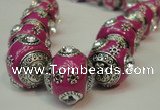 CIB192 19mm round fashion Indonesia jewelry beads wholesale