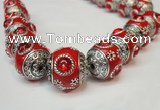 CIB193 19mm round fashion Indonesia jewelry beads wholesale