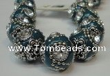 CIB201 19mm round fashion Indonesia jewelry beads wholesale