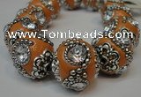 CIB202 19mm round fashion Indonesia jewelry beads wholesale