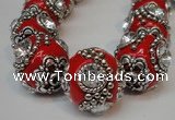 CIB203 19mm round fashion Indonesia jewelry beads wholesale