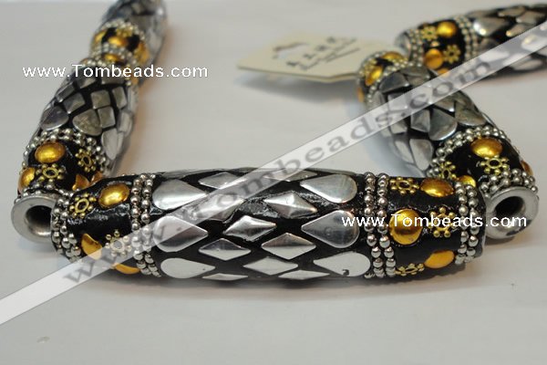 CIB22 17*60mm rice fashion Indonesia jewelry beads wholesale