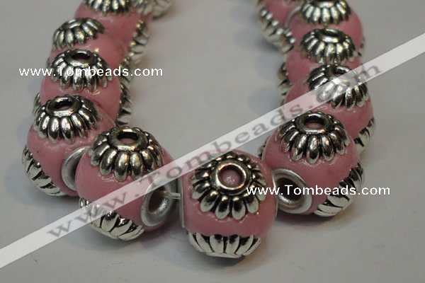 CIB233 14mm round fashion Indonesia jewelry beads wholesale