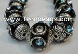 CIB237 15mm round fashion Indonesia jewelry beads wholesale