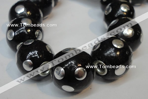 CIB242 18mm round fashion Indonesia jewelry beads wholesale