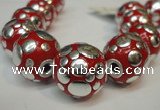 CIB248 18mm round fashion Indonesia jewelry beads wholesale