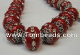 CIB273 14*16mm rondelle fashion Indonesia jewelry beads wholesale