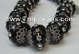 CIB274 14*16mm rondelle fashion Indonesia jewelry beads wholesale