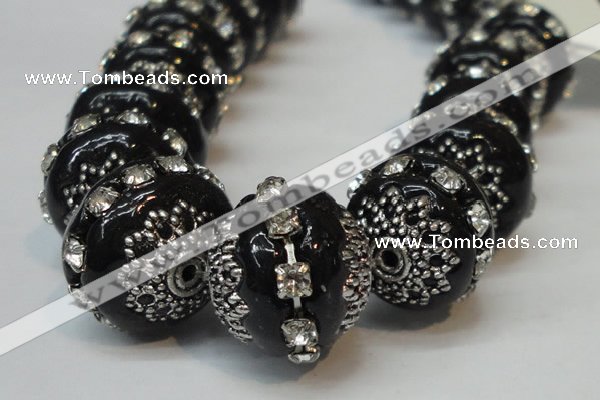 CIB274 14*16mm rondelle fashion Indonesia jewelry beads wholesale