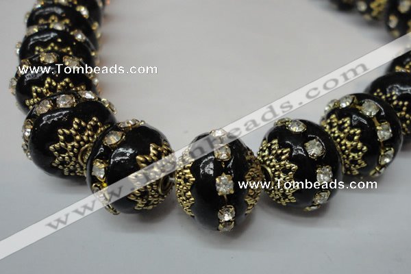 CIB276 14*16mm rondelle fashion Indonesia jewelry beads wholesale