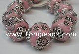 CIB280 16*16mm rondelle fashion Indonesia jewelry beads wholesale