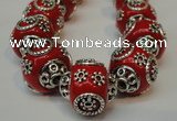 CIB281 16*16mm rondelle fashion Indonesia jewelry beads wholesale