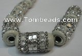 CIB290 13*25mm drum fashion Indonesia jewelry beads wholesale