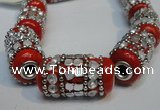 CIB292 13*25mm drum fashion Indonesia jewelry beads wholesale