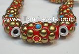 CIB320 13*25mm drum fashion Indonesia jewelry beads wholesale