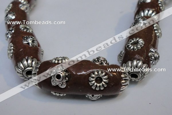 CIB340 14*35mm rice fashion Indonesia jewelry beads wholesale