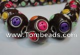 CIB351 20mm round fashion Indonesia jewelry beads wholesale