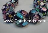 CIB362 23mm round fashion Indonesia jewelry beads wholesale