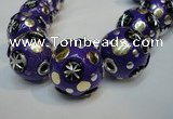 CIB366 23mm round fashion Indonesia jewelry beads wholesale