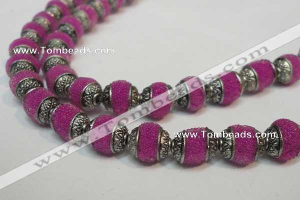 CIB381 8mm round fashion Indonesia jewelry beads wholesale