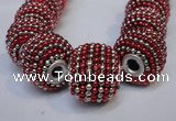 CIB403 17mm round fashion Indonesia jewelry beads wholesale