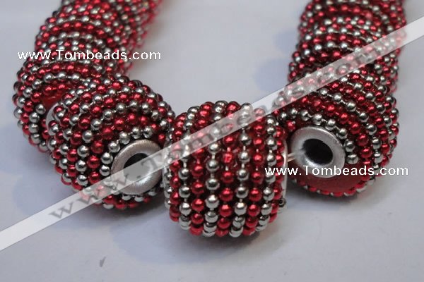 CIB403 17mm round fashion Indonesia jewelry beads wholesale