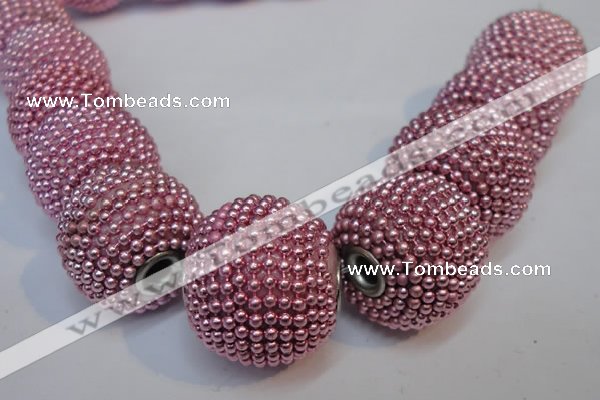 CIB410 20mm round fashion Indonesia jewelry beads wholesale