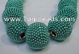 CIB414 20mm round fashion Indonesia jewelry beads wholesale