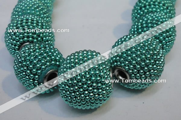 CIB414 20mm round fashion Indonesia jewelry beads wholesale