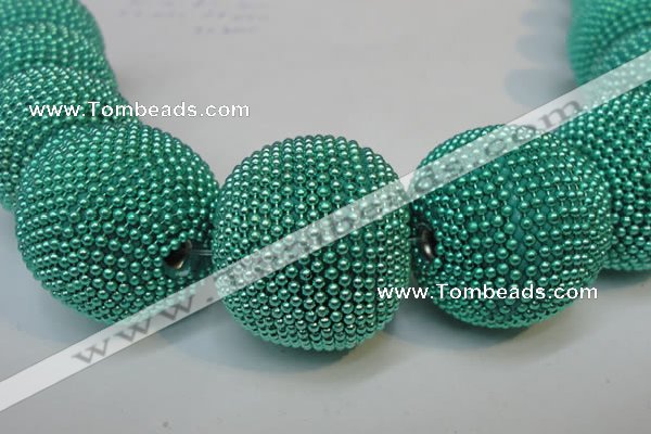 CIB419 30mm round fashion Indonesia jewelry beads wholesale