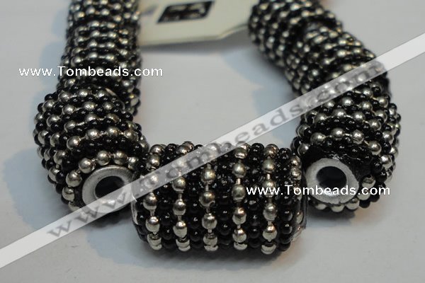 CIB437 14*21mm drum fashion Indonesia jewelry beads wholesale