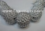 CIB455 30mm round fashion Indonesia jewelry beads wholesale