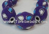 CIB492 18*23mm drum fashion Indonesia jewelry beads wholesale