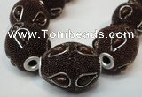 CIB493 18*23mm drum fashion Indonesia jewelry beads wholesale