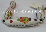 CIB50 17*60mm rice fashion Indonesia jewelry beads wholesale