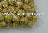 CIB531 22mm round fashion Indonesia jewelry beads wholesale