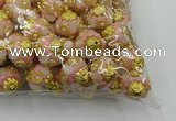 CIB532 22mm round fashion Indonesia jewelry beads wholesale