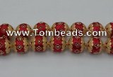 CIB549 22mm round fashion Indonesia jewelry beads wholesale