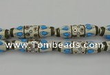 CIB560 16*60mm rice fashion Indonesia jewelry beads wholesale