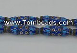 CIB570 16*60mm rice fashion Indonesia jewelry beads wholesale