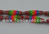 CIB586 16*60mm rice fashion Indonesia jewelry beads wholesale