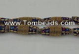 CIB609 16*60mm rice fashion Indonesia jewelry beads wholesale