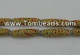 CIB617 16*60mm rice fashion Indonesia jewelry beads wholesale